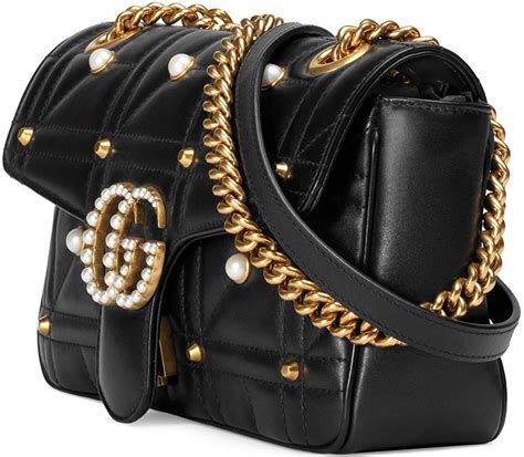 gucci oversized pearl|gucci pearl handbag.